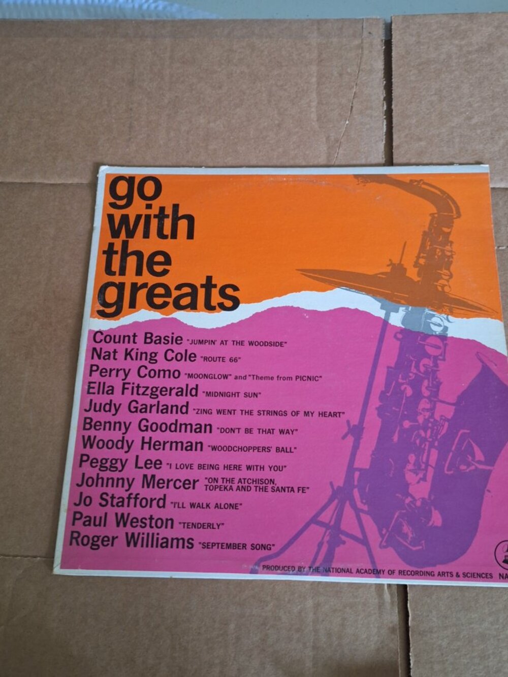 go with the greats lp record